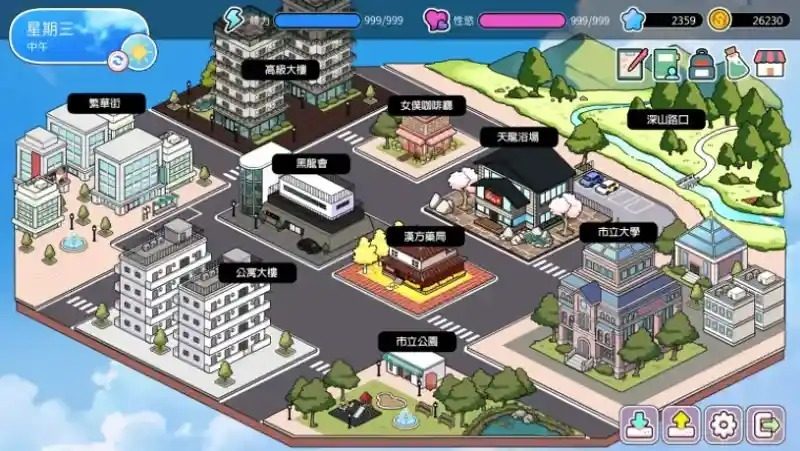 背德浴场 角色养成 专题图